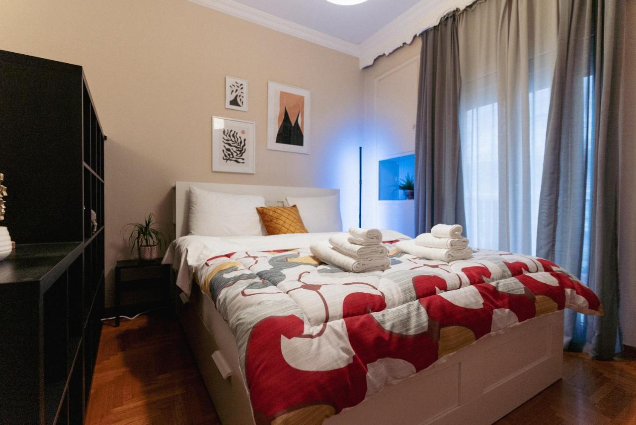 Charming 85Sqm Apartment With Panoramic City-Views 테살로니키 외부 사진